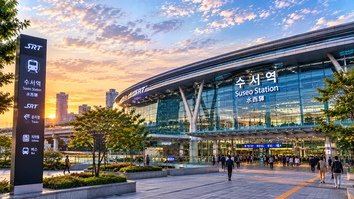 Suseo Station, departure point for SRT trains